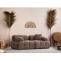 Doblo 2-seters sofa i boucl - Brun Cappuccino