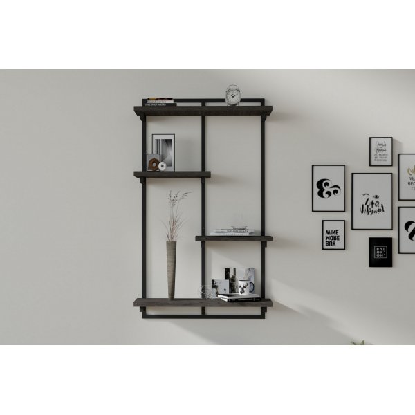 Dront vegghylle antrasitt Dront vegghylle antrasitt