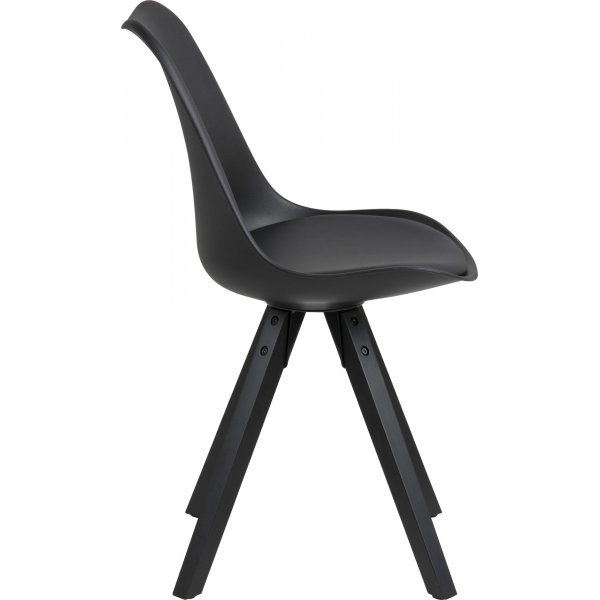 Dima spisestuestol - Sort PU Dima spisestuestol - Sort PU