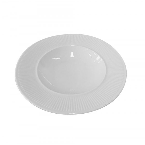 Contour dyp plate 6 stk - Hvit