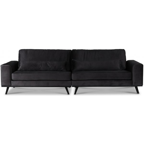 Ranger 4-seter sofa - Antrasittgrå (fløyel) Ranger 4-seter sofa - Antrasittgrå (fløyel)