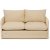 Saga 2-seters sovesofa - Cream