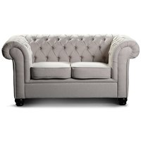 Chesterfield York 2-seter sofa - Valgfritt stoff Chesterfield York 2-seter sofa - Valgfritt stoff