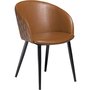 Dobbel lenestol - Vintage lysebrun