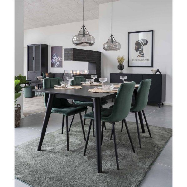København Spisebord - Svart - 150/230x95 København Spisebord - Svart - 150/230x95