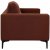 Aspen 3-seter sofa - Rustrd chenille + Flekkfjerner for mbler