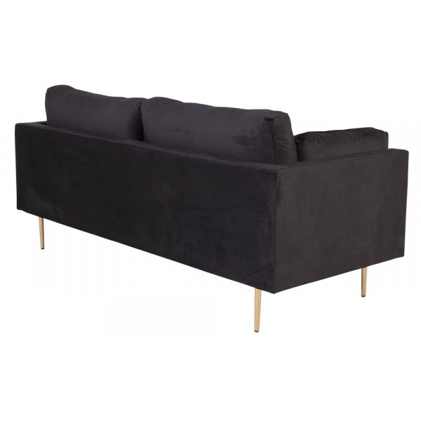 Sofa Savanna - Svart Flyel