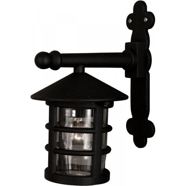Vegglampe Visby - Svart