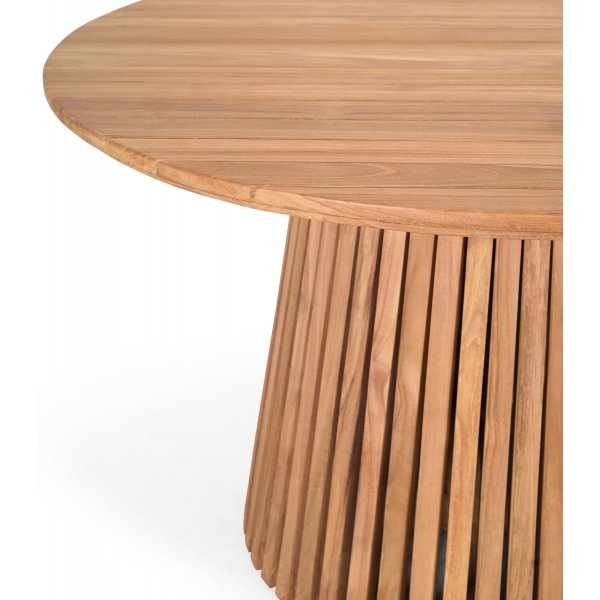 Edenryd rundt spisebord D120 cm - Teak + Tekstilrens for møbler Edenryd rundt spisebord D120 cm - Teak + Tekstilrens for møbler