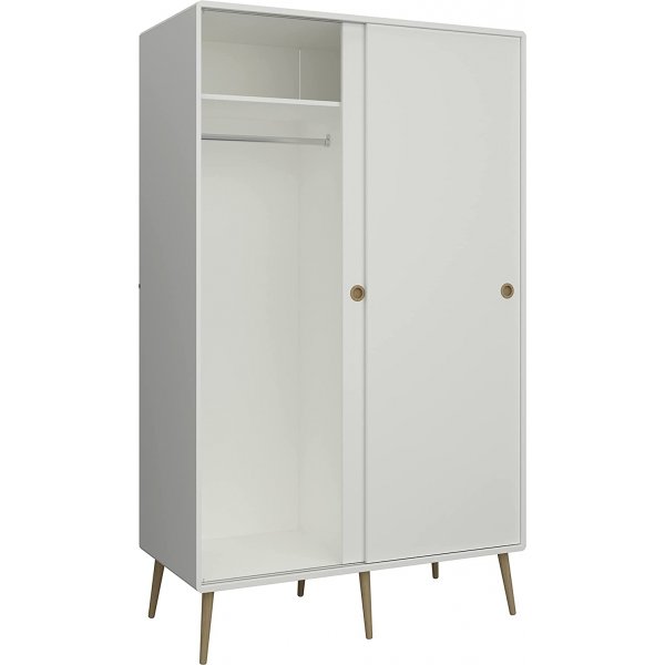 Softline garderobe - Hvit