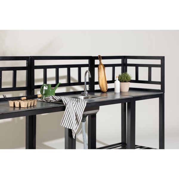 Utekjøkken komplett svart - Alicante Utekjøkken komplett svart - Alicante