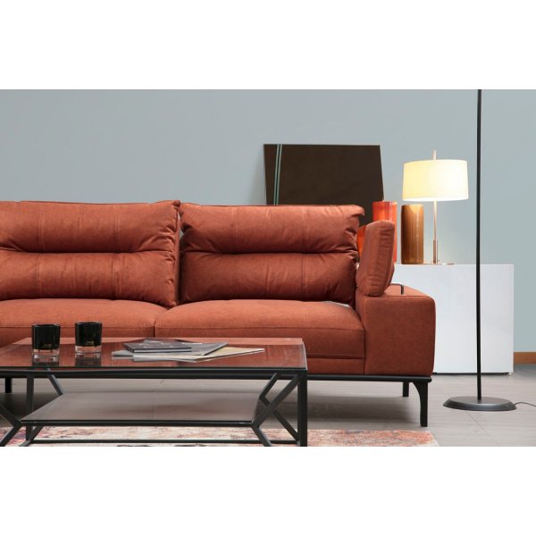 Hollywood divansofa - oransje