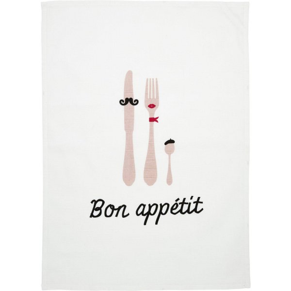 God appetitt kjkkenhndkle 50 x 70 cm - Rosa