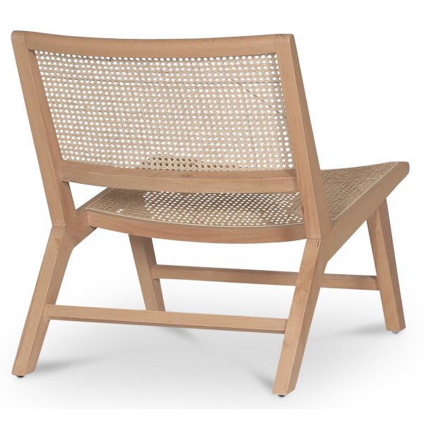 Hestia lenestol - Natur/rotting + Tekstilpleie for møbler Hestia lenestol - Natur/rotting + Tekstilpleie for møbler