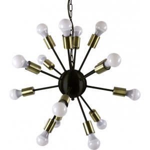 Taklampa Sputnik - Svart / Mässing Taklampa Sputnik - Svart / Mässing