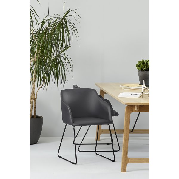 Casablanca lenestol - Sort PU