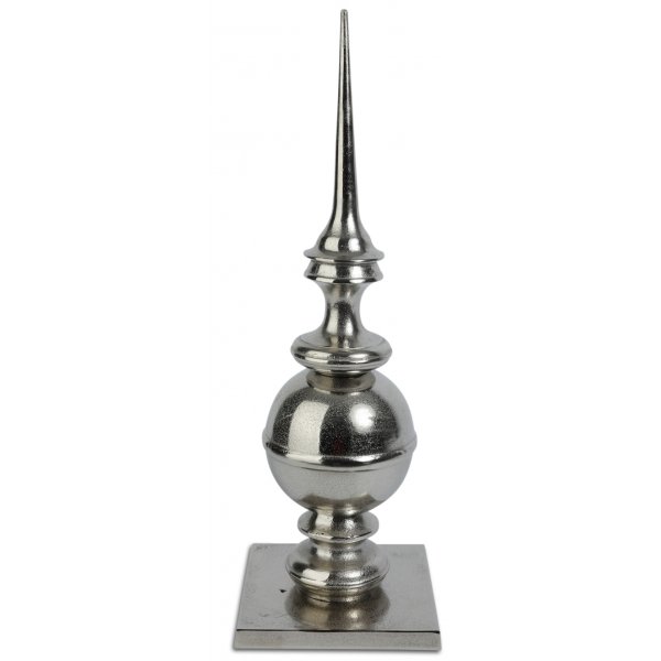 Figur Amadeus spyd H55 cm - Slv