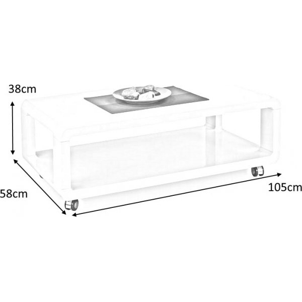 Mosjö sofabord - Hvit Mosjö sofabord - Hvit