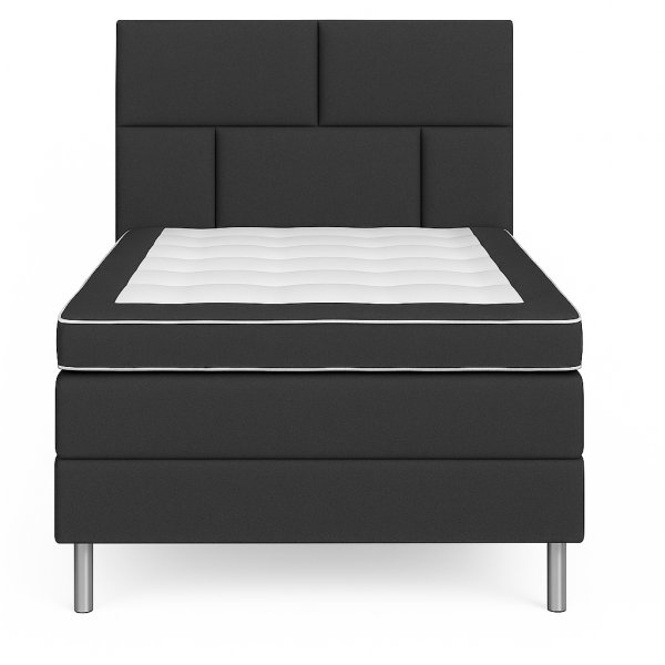 Hilton Deluxe seng 140200 cm - Mrk gr