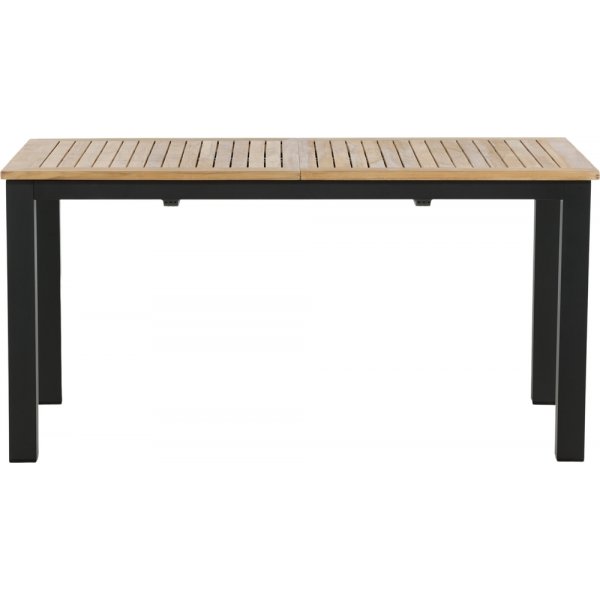 Panama spisebord 210 x 90 cm - Sort/Naturlig