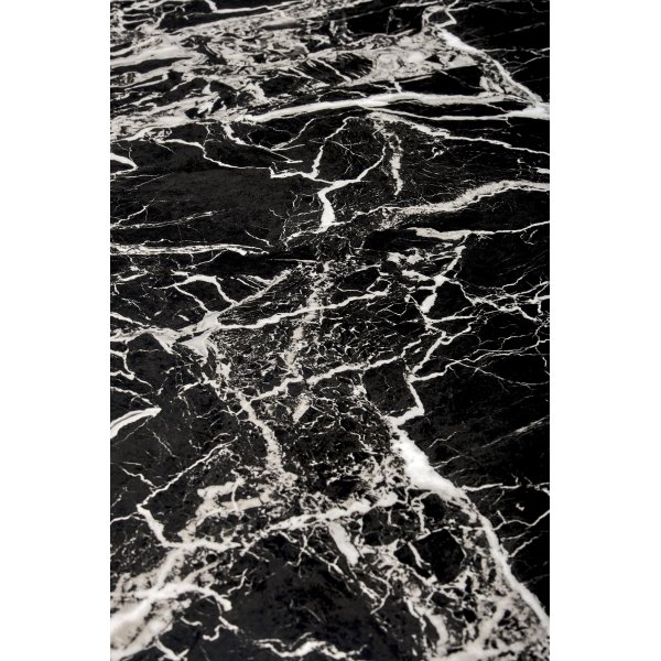 Raymond spisebord Ø100 cm - Sort marmor/gull Raymond spisebord Ø100 cm - Sort marmor/gull
