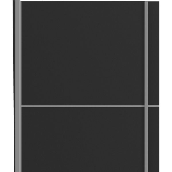 Verona smal garderobe - Sort Verona smal garderobe - Sort