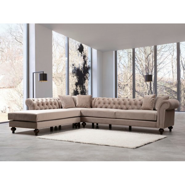 Bogart hjørnesofa – beige Bogart hjørnesofa – beige