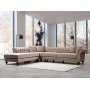 Bogart hjrnesofa  beige