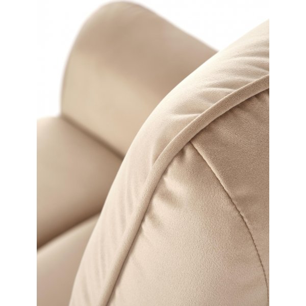 Semir elektrisk hvilestol med USB - beige fløyel Semir elektrisk hvilestol med USB - beige fløyel