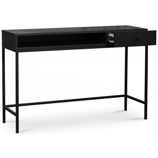 Stilo V.2 Skrivebord - Svartvasket / Svart metall Stilo V.2 Skrivebord - Svartvasket / Svart metall