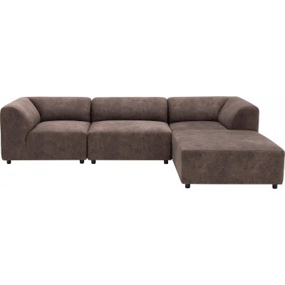 Alpha divan sofa hyre - Brun