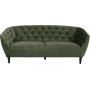 Felicia 3-seters sofa - Skogsgrnn (Flyel)
