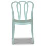 Bally spisestol stabelbar - Mintgrnn (Plast) + Flekkfjerner for mbler