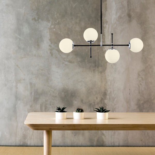 Lorea taklampe 2 - Sort/hvit Lorea taklampe 2 - Sort/hvit