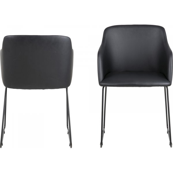 Casablanca lenestol - Sort PU