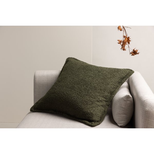 Tuva putetrekk 60 x 60 cm - Mørkegrønn Tuva putetrekk 60 x 60 cm - Mørkegrønn