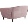 Felicia 2-seter sofa - Rosa (Flyel)