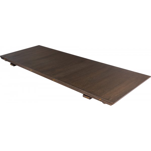 Scarlett tilleggsplate 45 x 120 cm - Brunlakkert eik