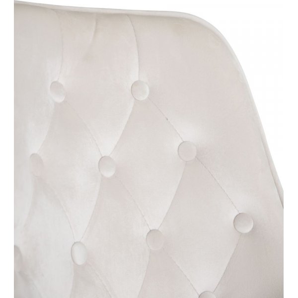 Spisestol Zeus - Svart / Beige Fløyel Spisestol Zeus - Svart / Beige Fløyel