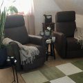 Kundebilde Enjoy Elof El-Recliner - Lenestol i antikkbrunt Ecol�r