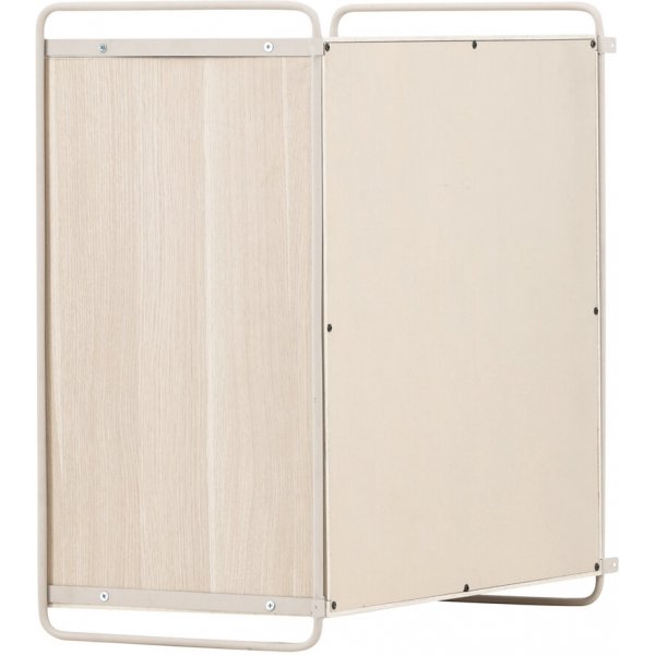 Paris overskap 68 x 60 cm - Beige/Whitewash