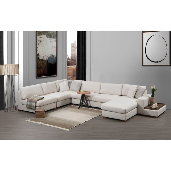 Loke u-sofa - Beige