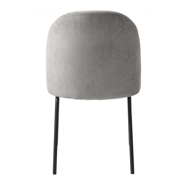 Sirkusstol i grå chenille Sirkusstol i grå chenille