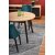 Caliss uttrekkbart rundt spisebord 102-142 cm - Artisan eik/sort