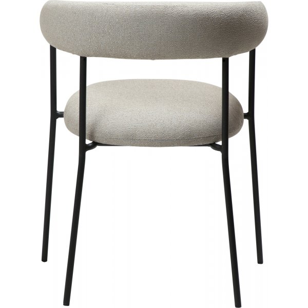 Plenti lenestol - Cashmere bouclé/svart Plenti lenestol - Cashmere bouclé/svart