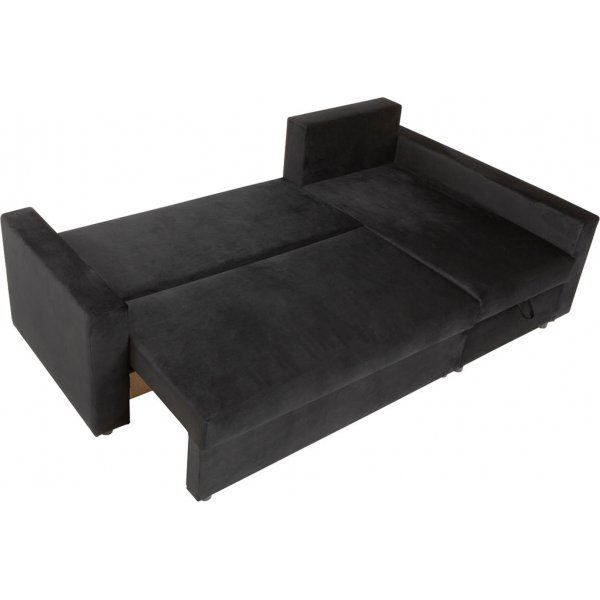 Zemek sovesofa - Svart Zemek sovesofa - Svart