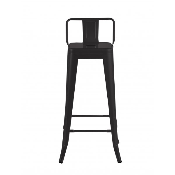 Iris barkrakk i svart metall - Setehøyde 76 cm Iris barkrakk i svart metall - Setehøyde 76 cm