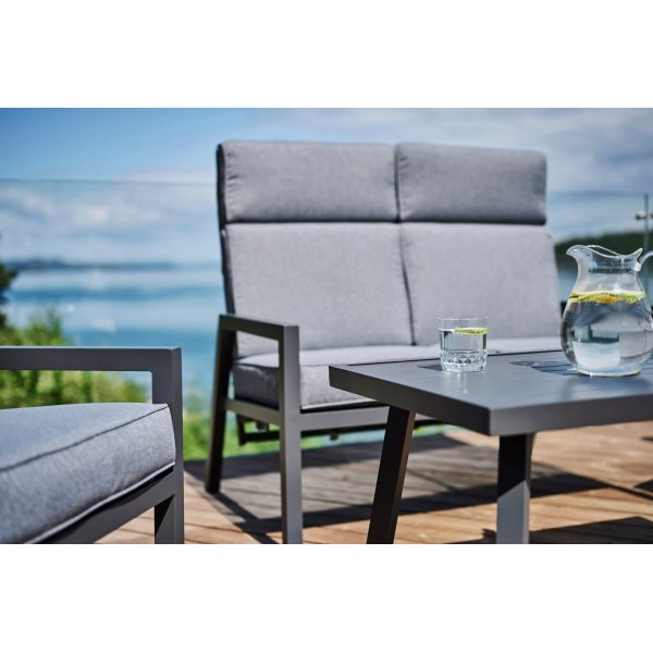 Lerida loungegruppe - Gr + Tekstilrens for mbler