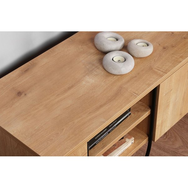 Norfolk mediebenk - Eik