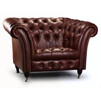 Chesterfield Tsar skinnlenestol - Valgfri farge! Chesterfield Tsar skinnlenestol - Valgfri farge!